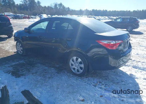 2016 Toyota Corolla Le из США, поврежденный, VIN 2T1BURHE9GC608066